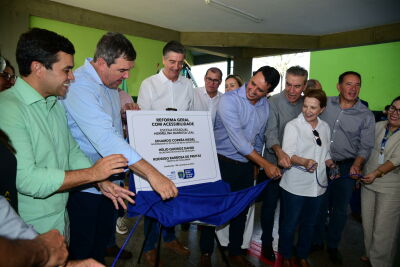 Imagem da notícia Governo de MS entrega mais de R$ 29 milhões em obras em Cassilândia e destaca parcerias com município e bancadas